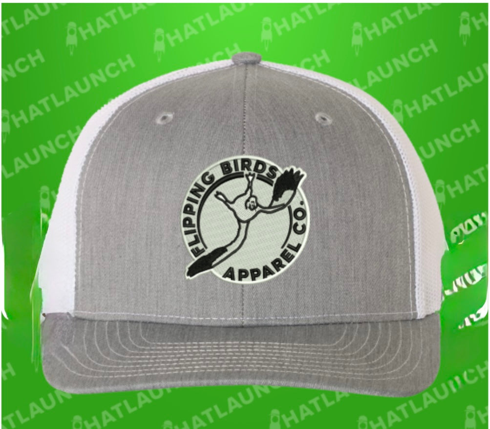 Embroidered Circle Patch Hat