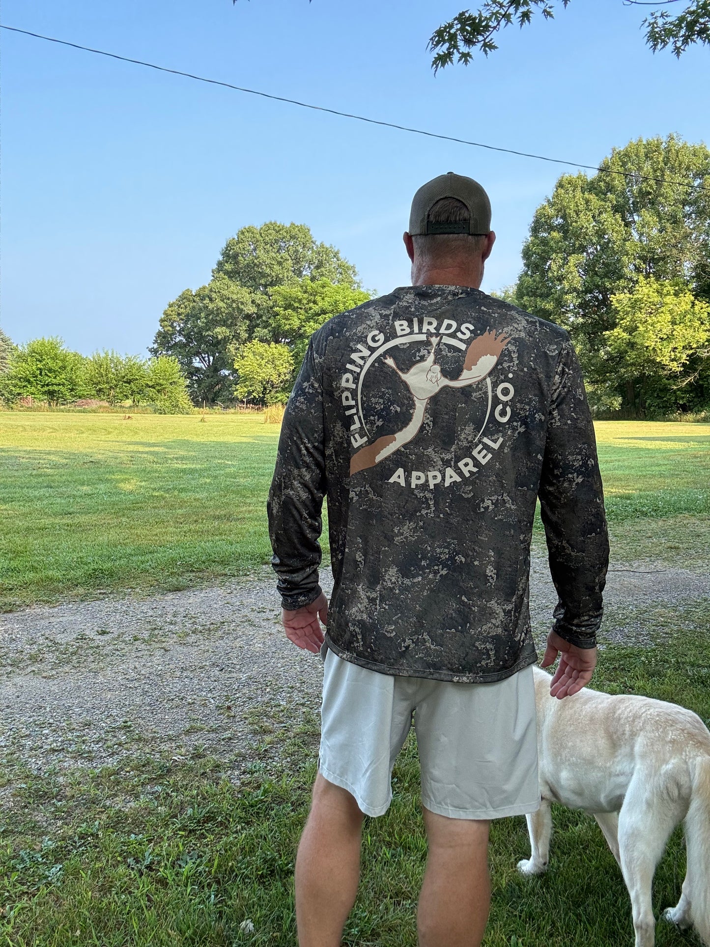 Timber Camo Long Sleeve Tee