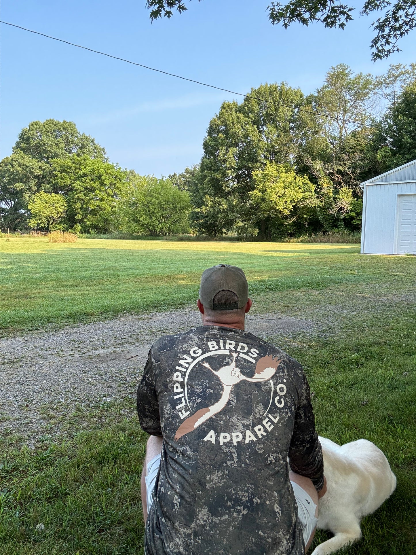 Timber Camo Long Sleeve Tee